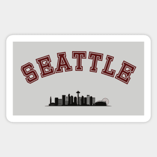 Seattle Skyline Sticker